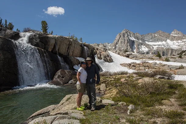 Waterfall in the High Sierra