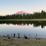 Behind the scenes during our Mount Shasta Workshop