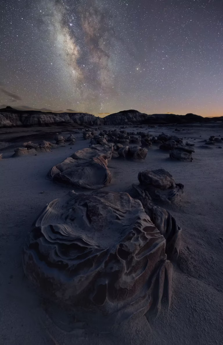 Alien eggs in the Bisti Wilderness