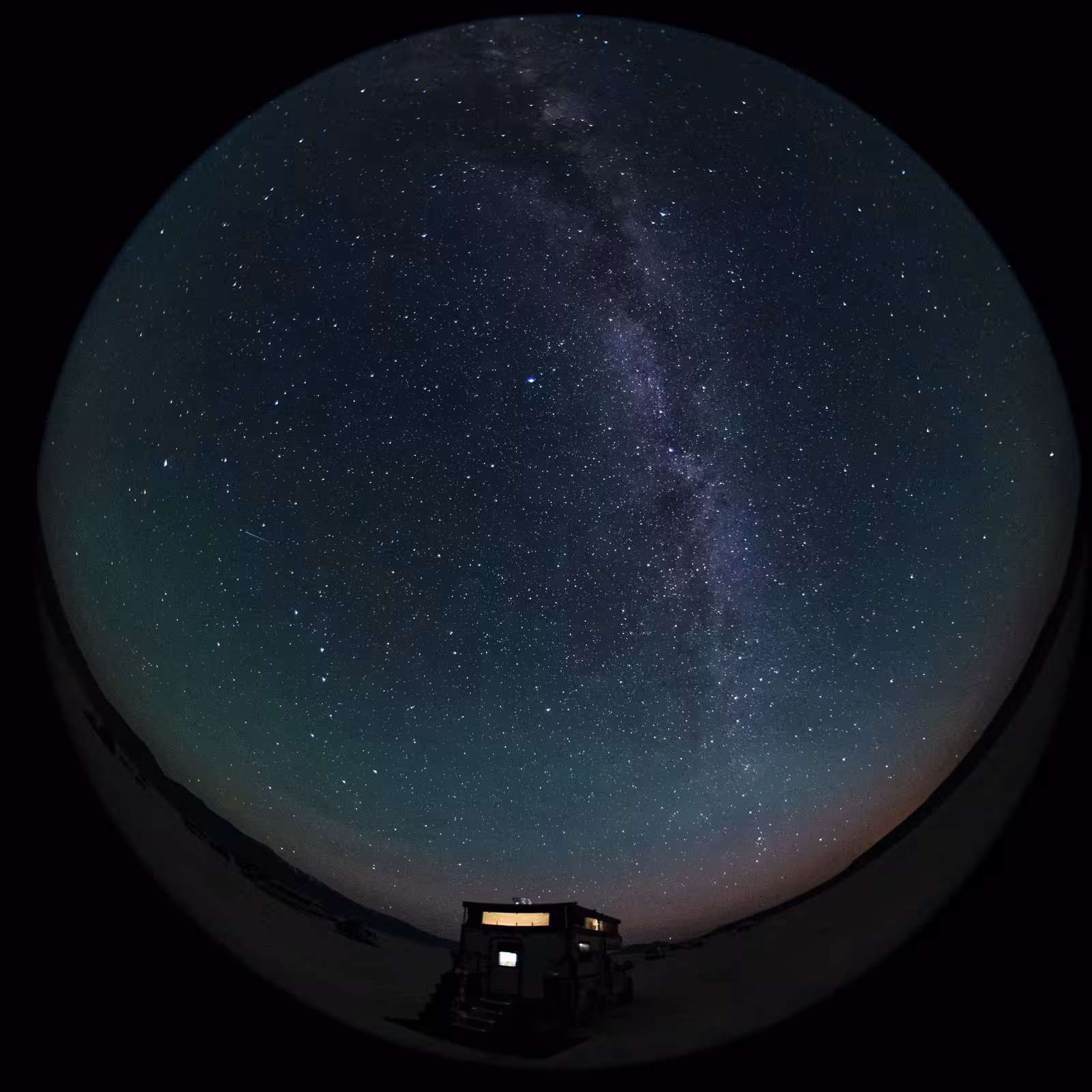 During the Leonids this November, only 1 meteor was captured, but I was not skunked ! The air glow and green tint of the summer night sky in the Oregon desert makes for colorful images. This image even captured a small meteor. Looking forward to what 2026 will bring!